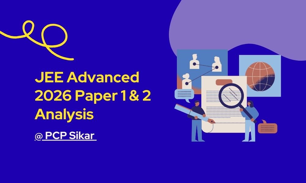 JEE Advanced 2026 Analysis Paper 1 & 2