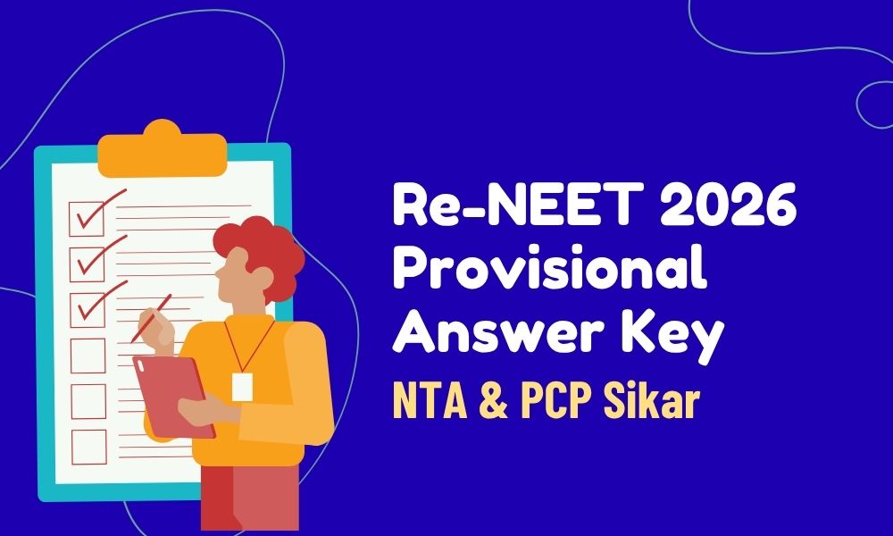 Re NEET 2026 Provisional Answer Key 2026
