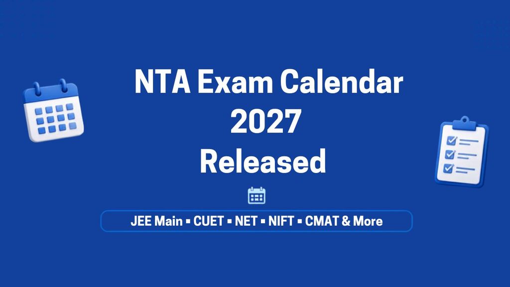 NTA Exam Calendar 2027